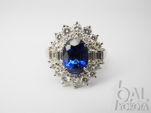 サファイア指輪