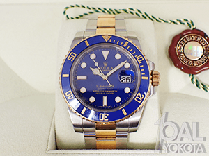 ロレックス時計サブマリーナSSYG
